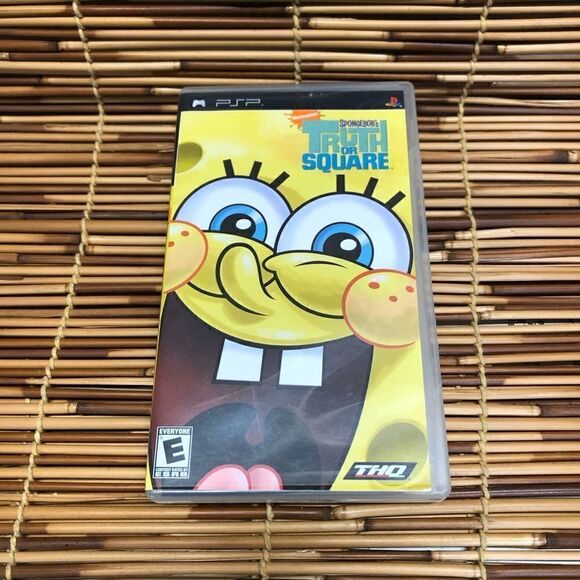PSP Spongebob's Truth or Square Untested as Shown - Picture 1 of 3